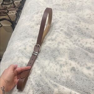 Old Navy Dark Brown Leather Belt